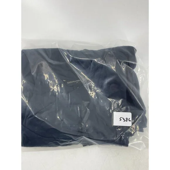 Banana Republic Women's Navy Blue Long Sleeve Wrap Top Shirt Size XS - Picture 10 of 10